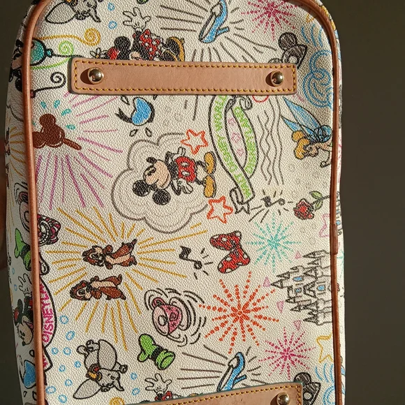 🏰✨️Dooney and Bourke- Disney Sketch Edition- Large Tote Bag - Picture 11 of 16